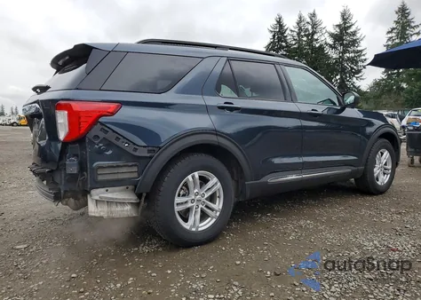 2022 Ford Explorer Xlt z USA, uszkodzony, nr VIN 1FMSK7DH4NGB55835